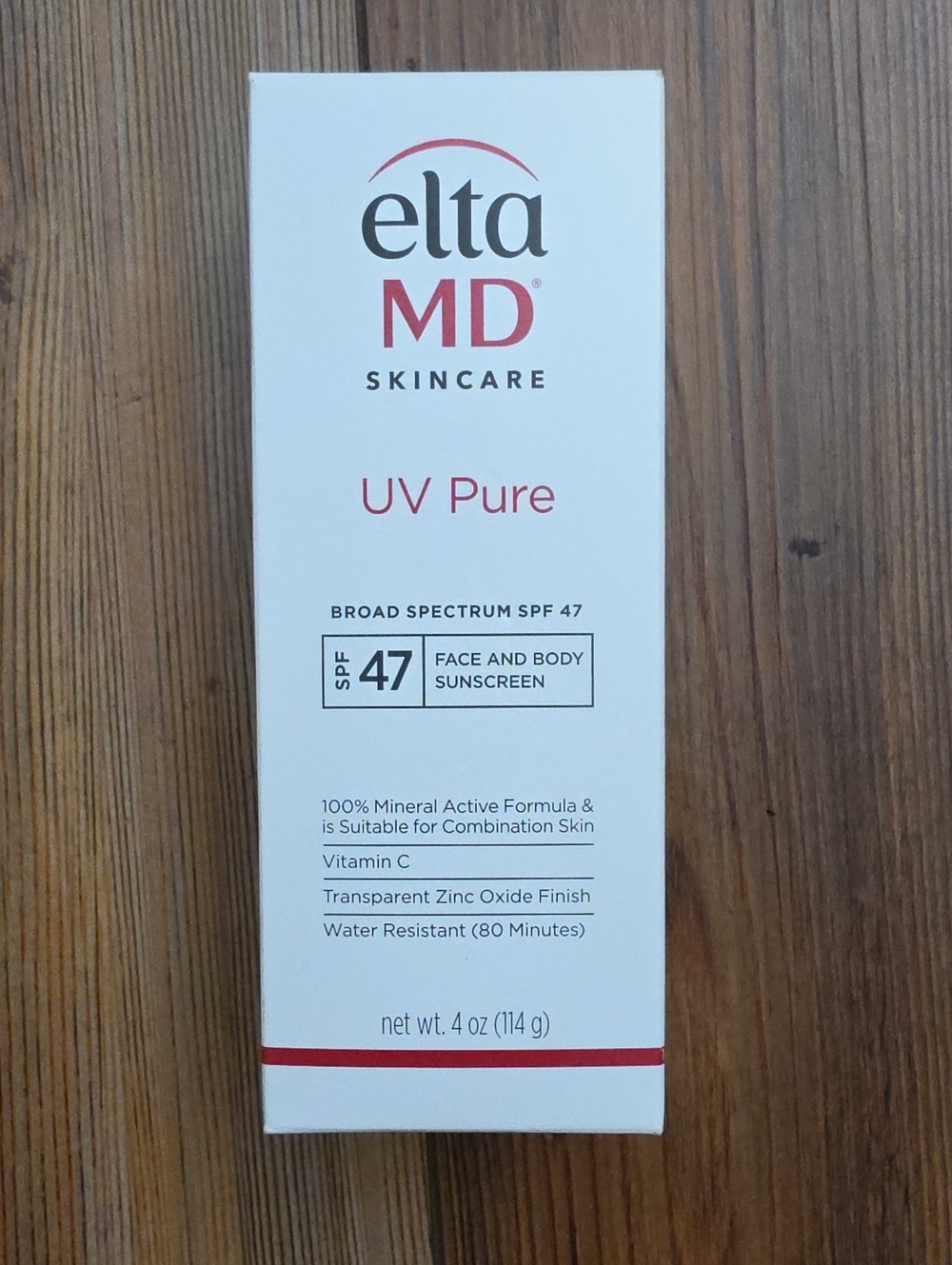 EltaMD UV Pure Sunscreen - White and Red Accents
